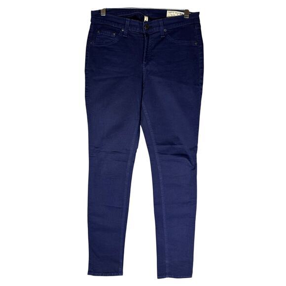 RAG & BONE Federal Blue Skinny Jegging Jeans Sz 29 W15030026 Actual 30x29.5‎ USA - Picture 2 of 15